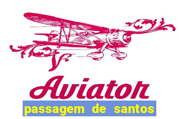 passagem de santos para guarulhos aeroporto